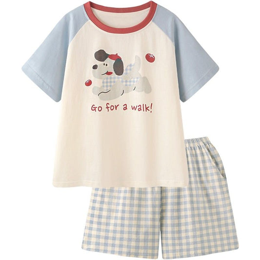 ชุดนอนแขนสั้น กางเกงขาสั้น 🌙✨