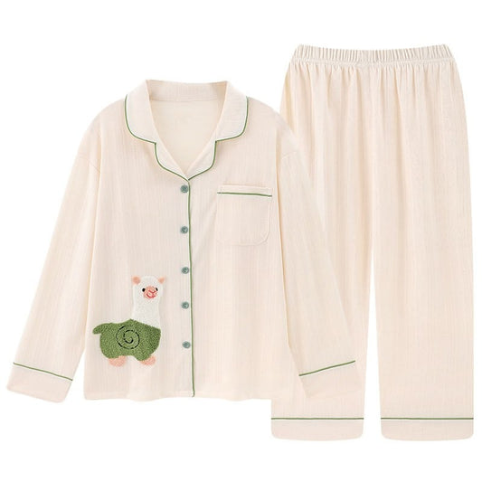 ชุดนอนแขนยาว กางเกงขายาว 👕👖